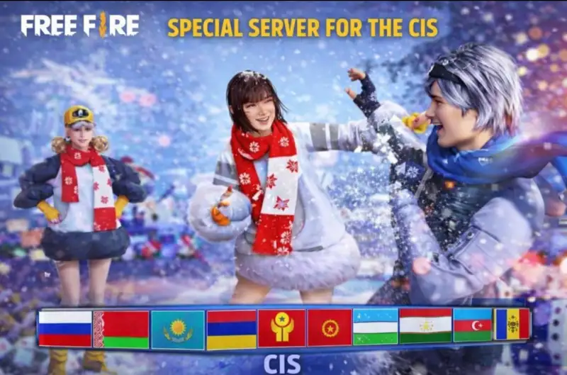 Cis Direct Topup Free Fire سيرفر رابطة الدول المستقلة