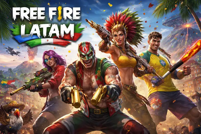 Free Fire سيرفر امريكا اللاتينية